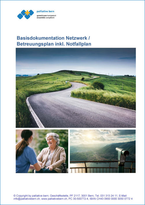 Basisdokumentation Netzwerk - Betreuungsplan Palliative Care palliative bern
