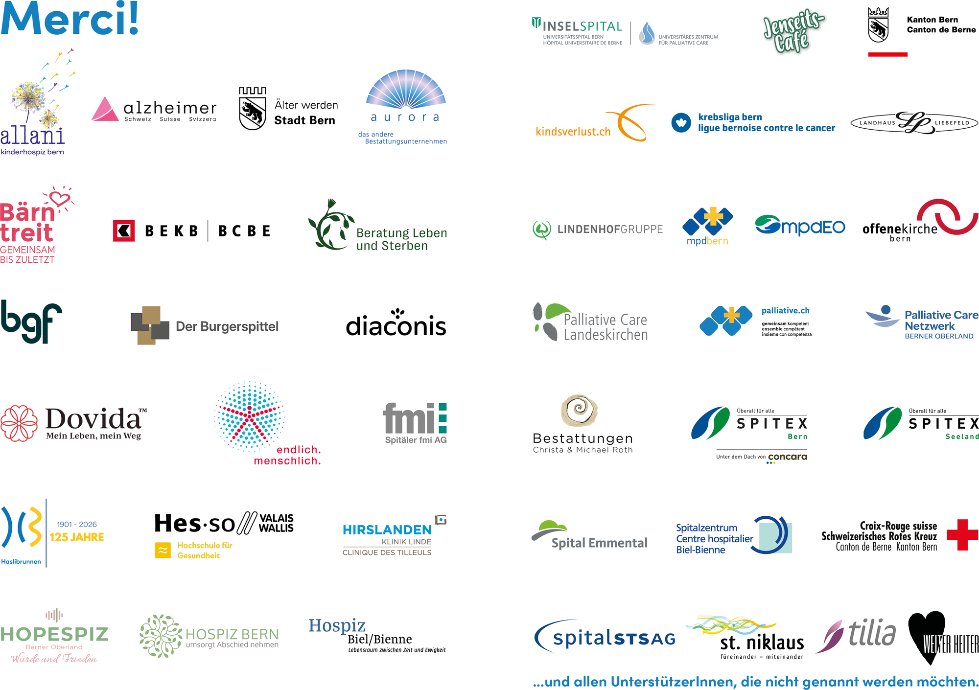 Unterstützer:innen und Partnerorganisationen